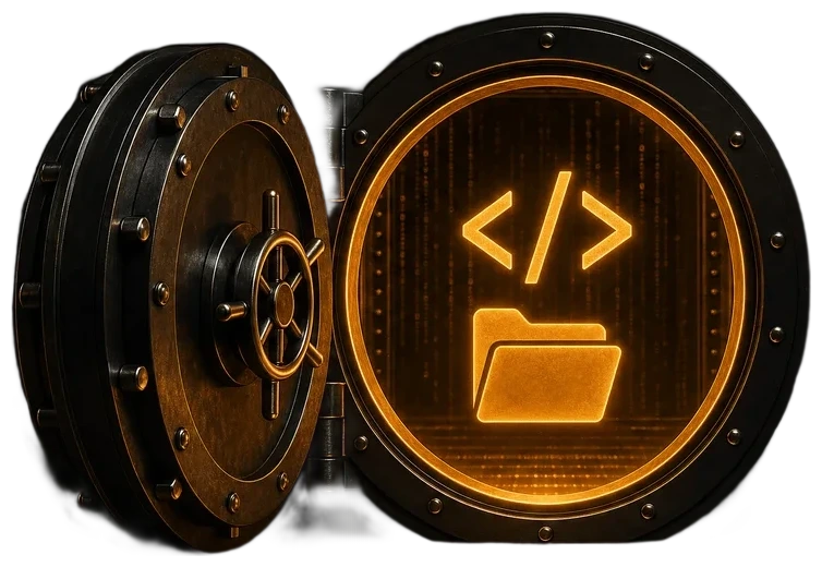 Volles Eigentum. Du besitzt Code und Daten - vollständig.